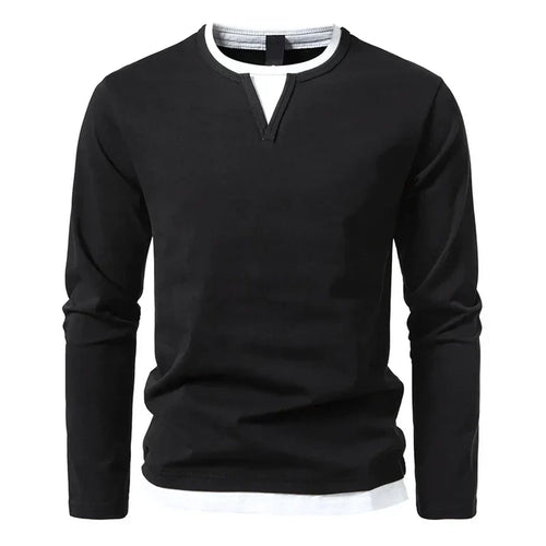 Alwin | Camiseta Premium de Manga Larga en Algodón Peinado