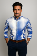 Klauf | Camisa de rayas masculina