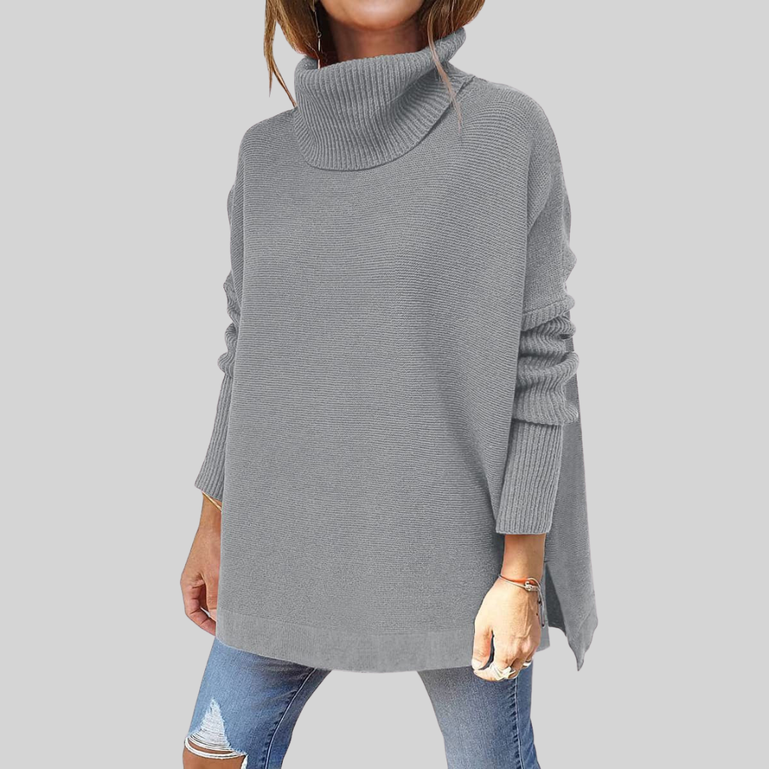 Suéter Oversize de Cuello Alto ANELISE I