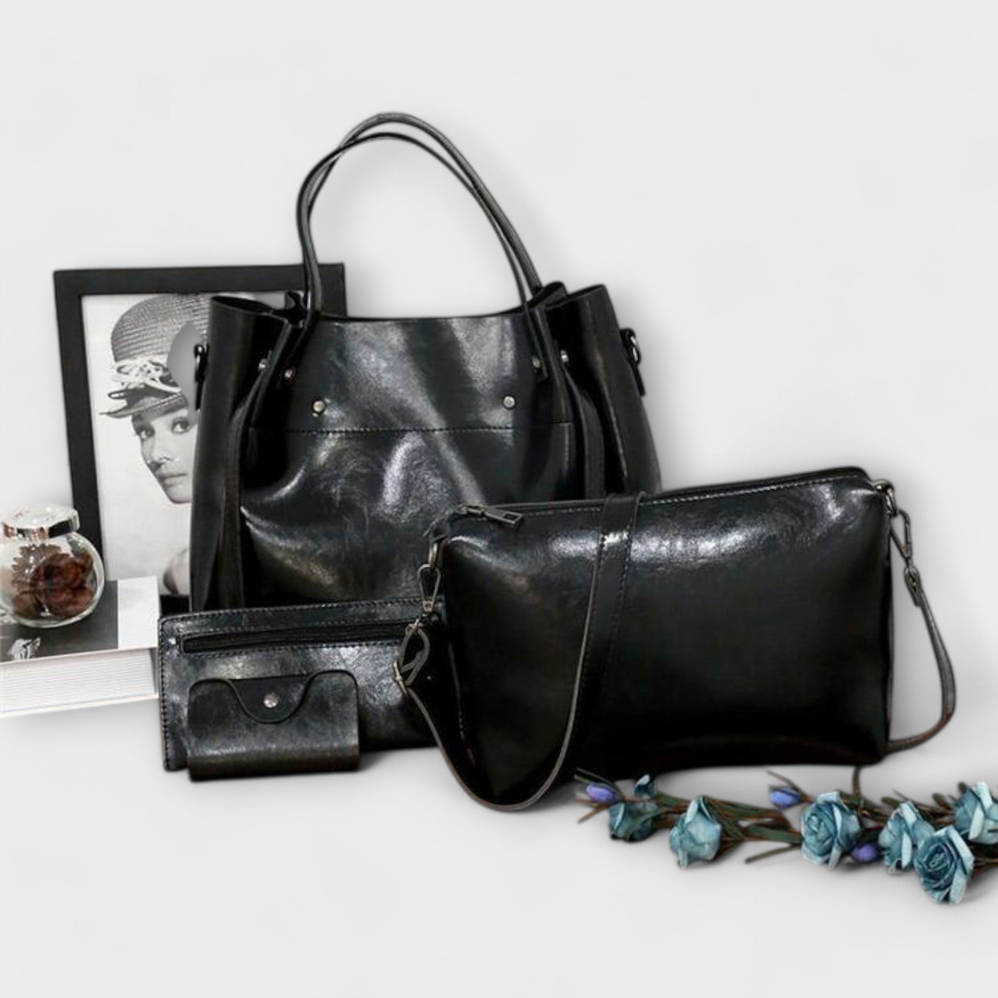 Olivia - Set de 4 Bolsos Vintage