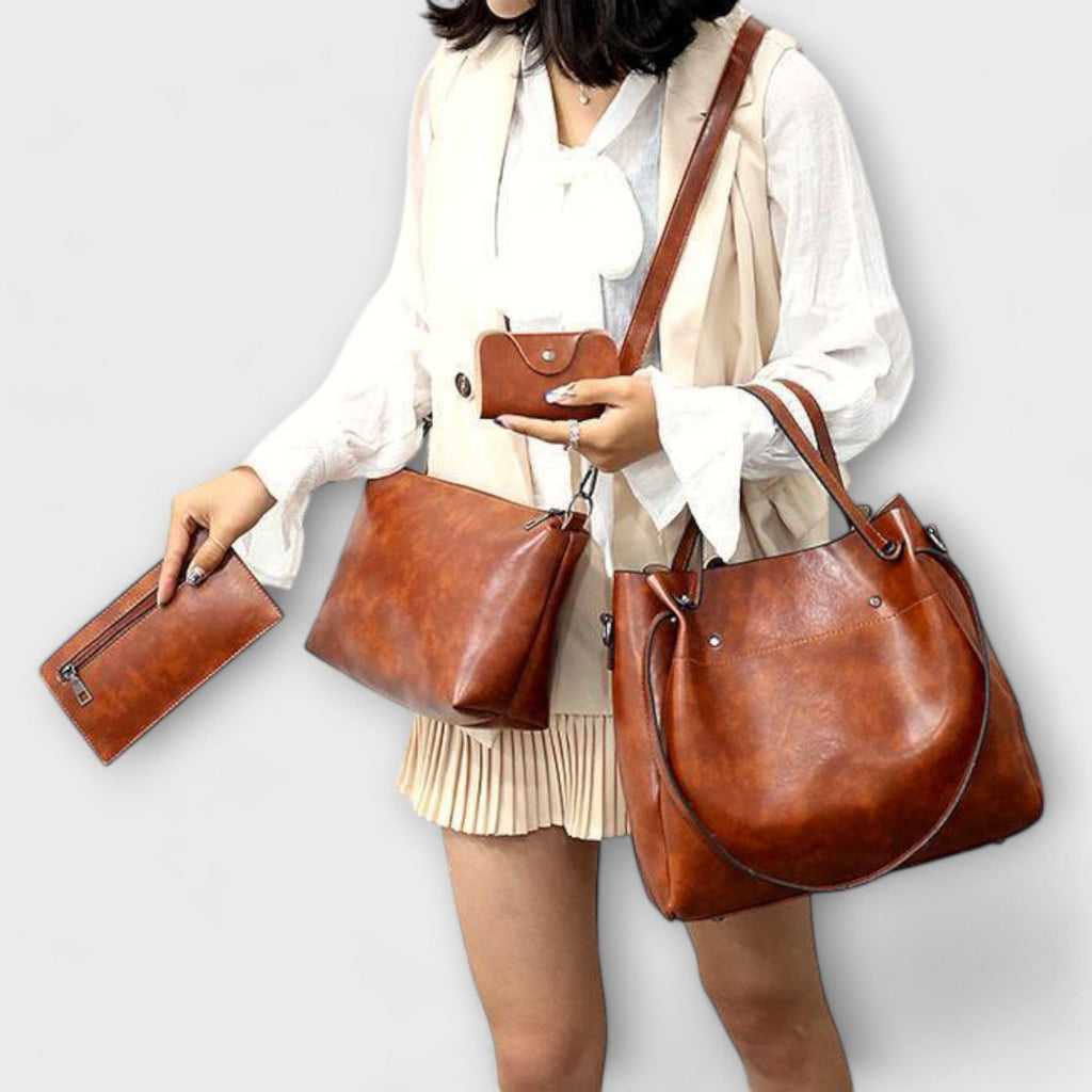 Olivia - Set de 4 Bolsos Vintage