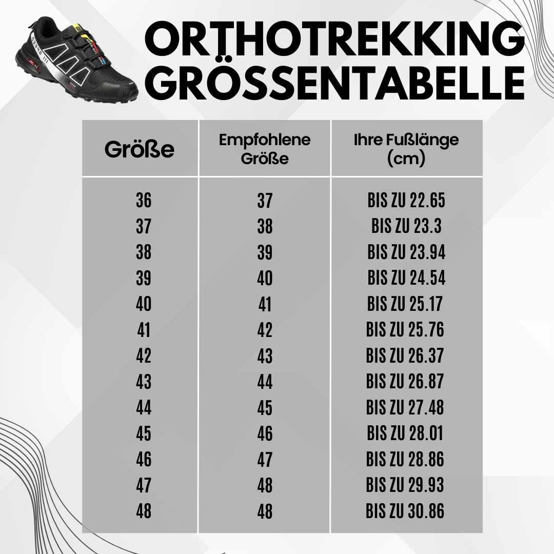 OrthoTrekking | Calzado Ergonómico para Trekking y Senderismo que Alivia el Dolor