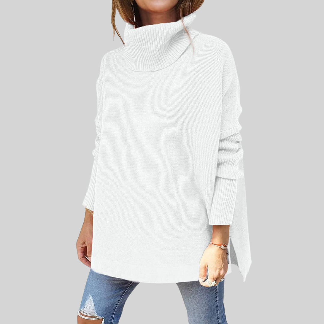 Suéter Oversize de Cuello Alto ANELISE I