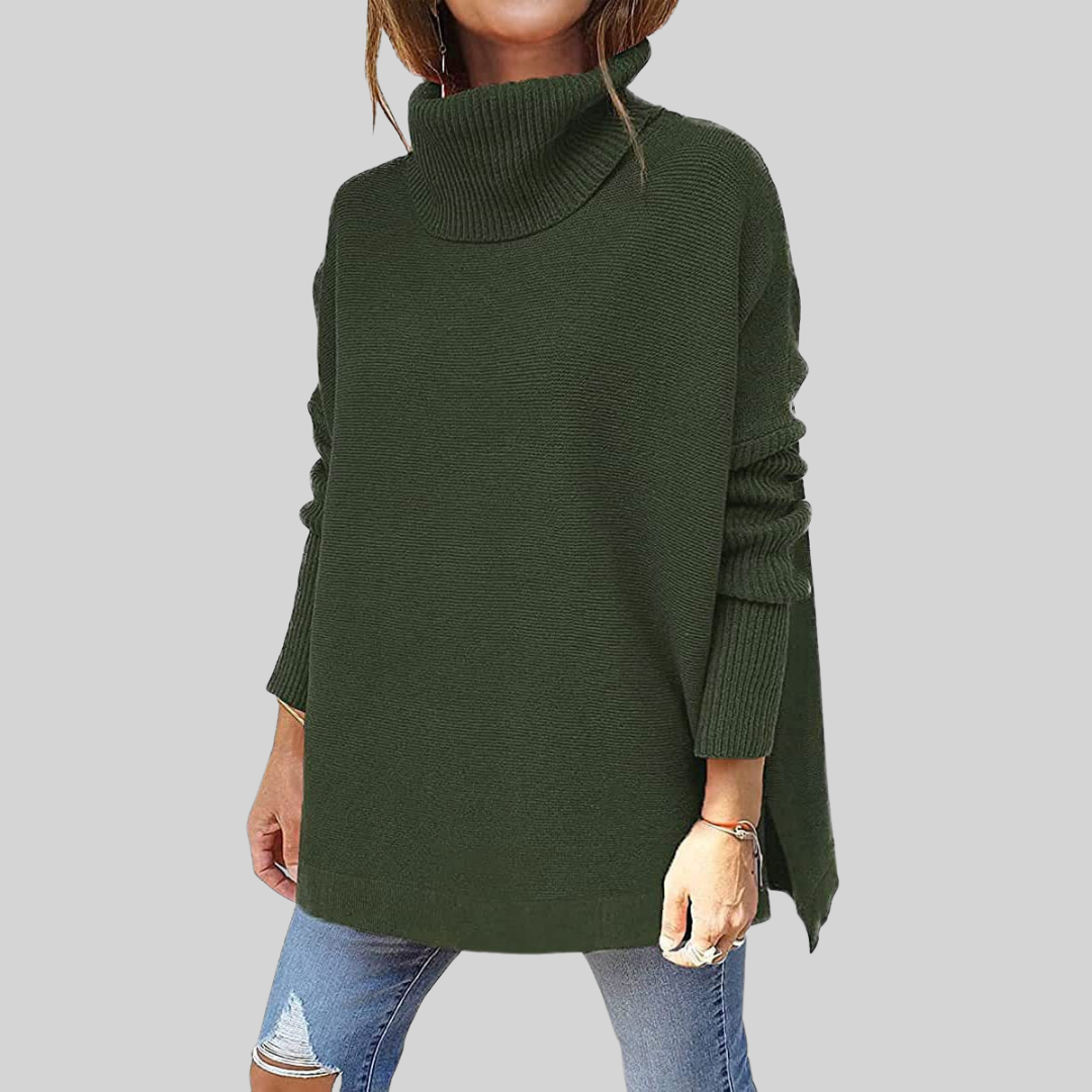 Suéter Oversize de Cuello Alto ANELISE I