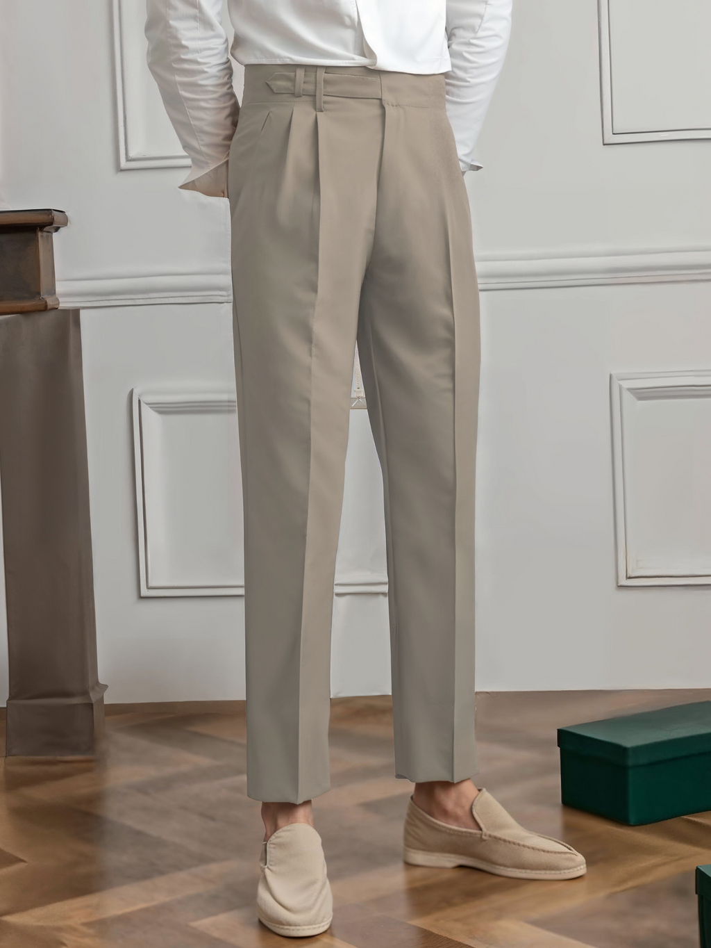 Otori: Premium Plissé Trousers