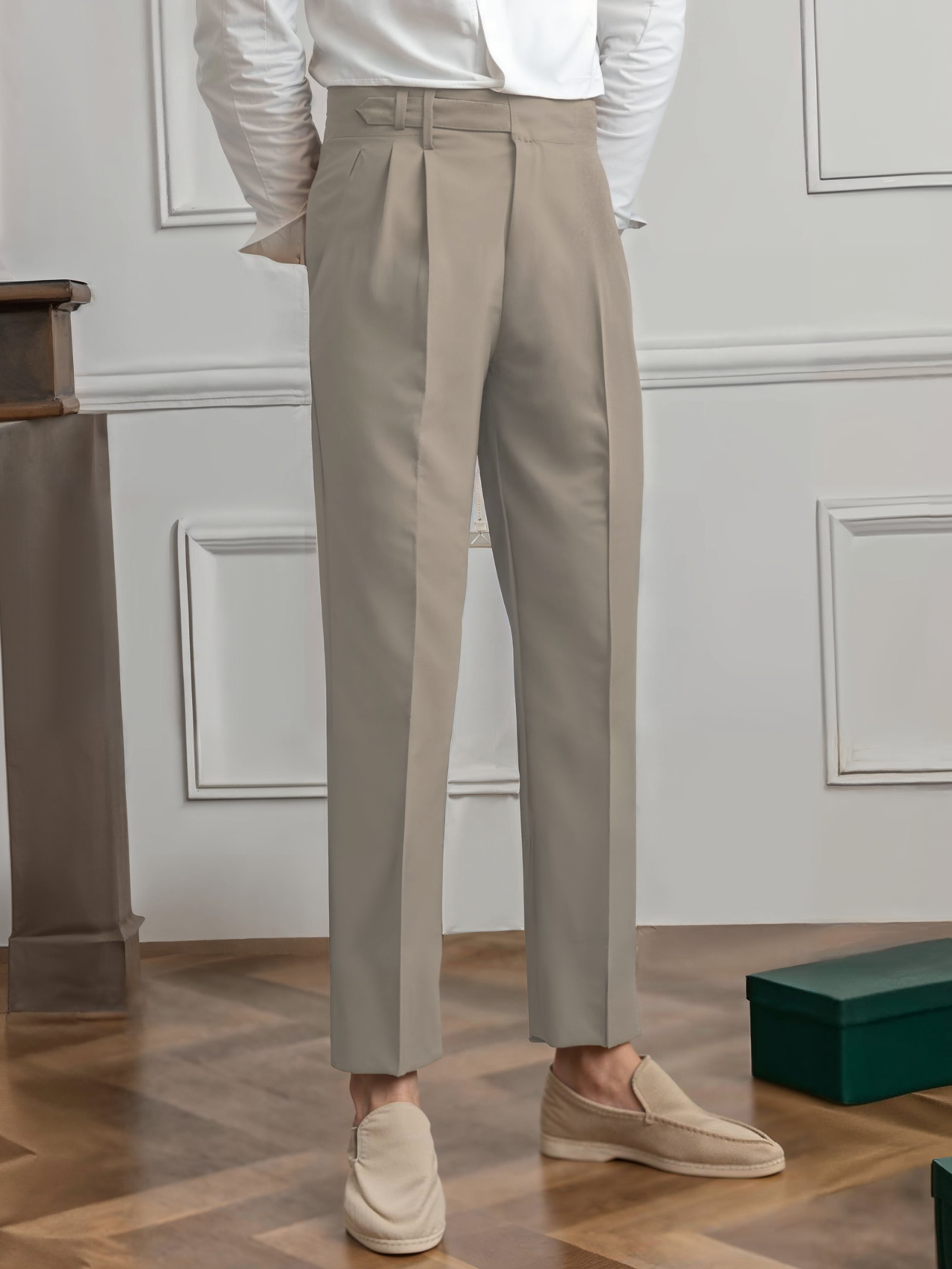 Otori: Premium Plissé Trousers