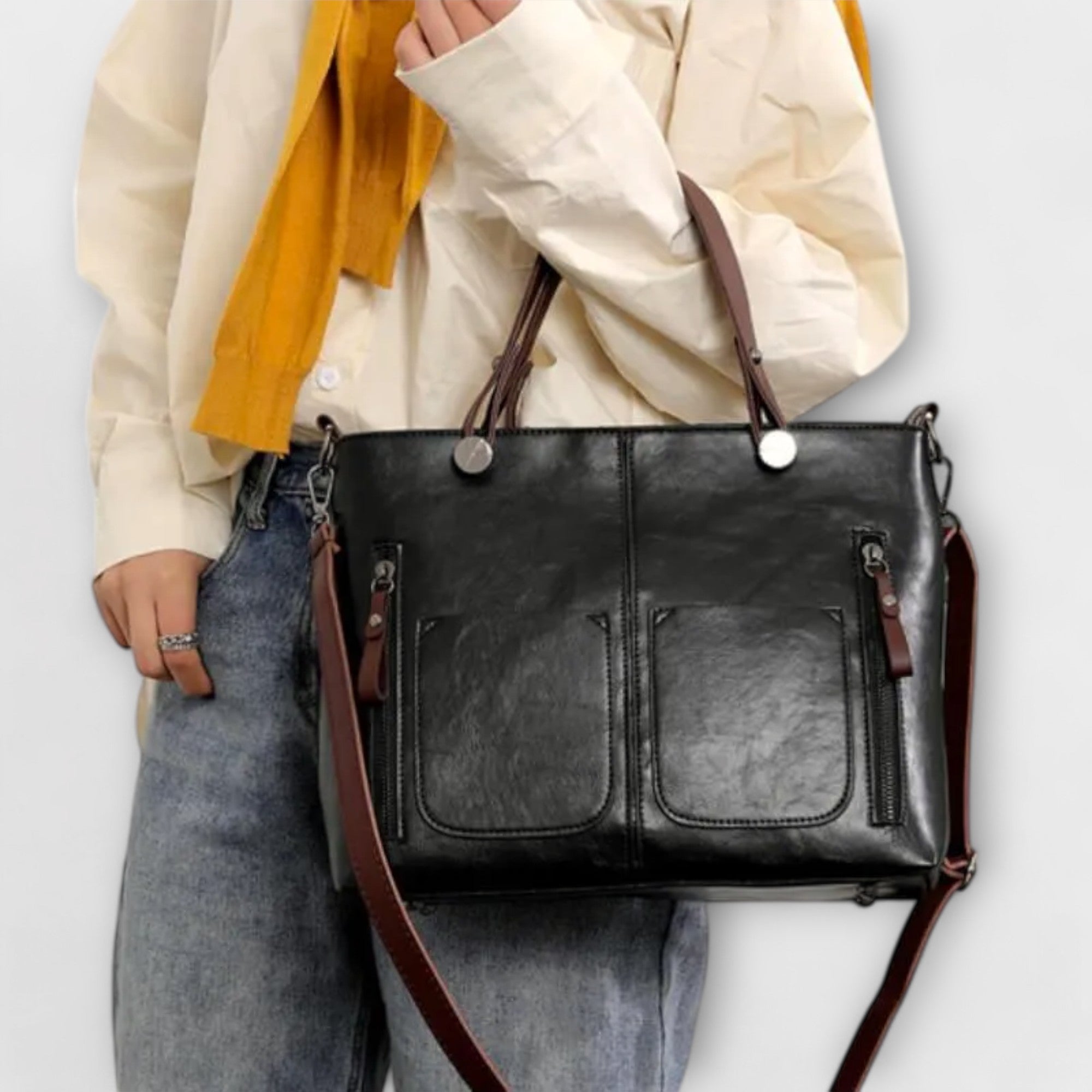 Lora - Bolsa de Cuero Elegante