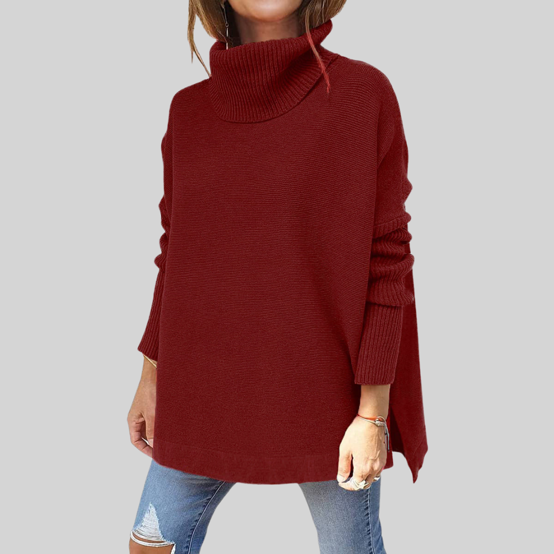 Suéter Oversize de Cuello Alto ANELISE I