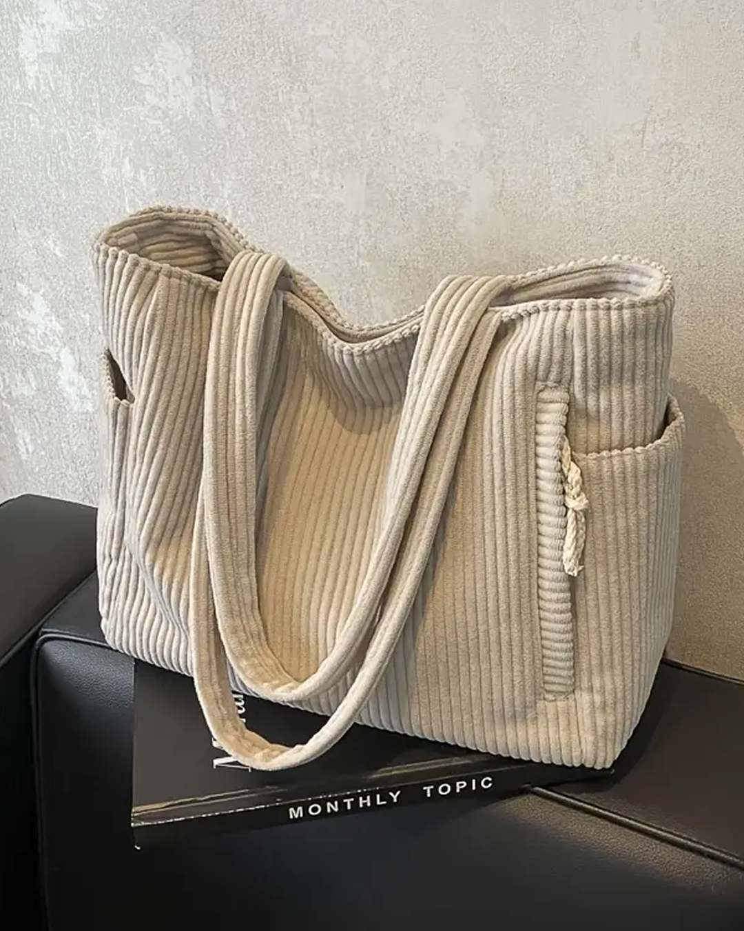 Tilda – Bolso de mano con diseño de cordón
