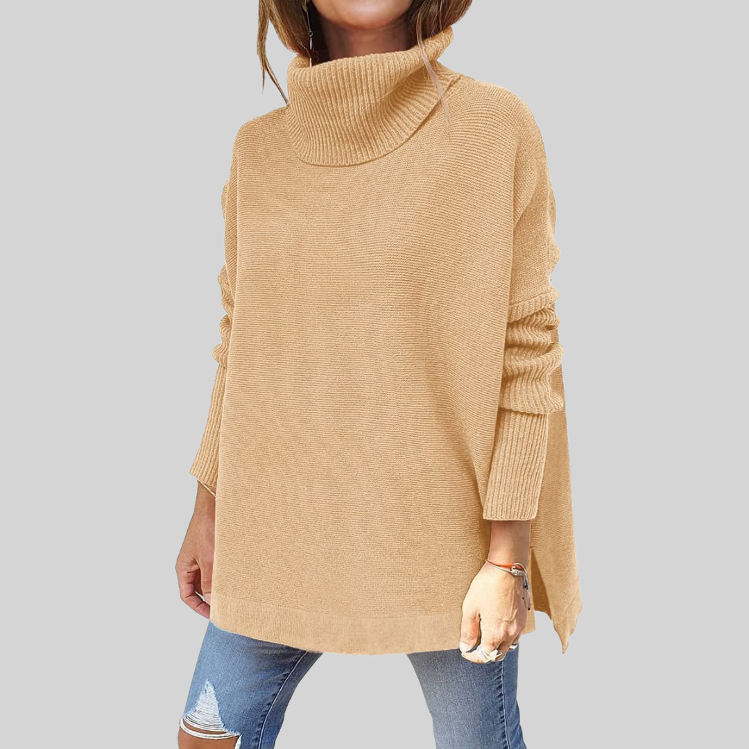 Suéter Oversize de Cuello Alto ANELISE I