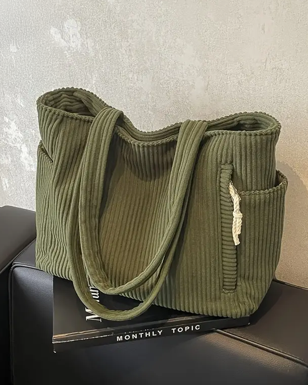 Tilda – Bolso de mano con diseño de cordón