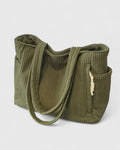 Liorane | Elegante bolsa de canalé con detalles de cuerda
