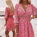 Sunna - Vestido Floral Elegante