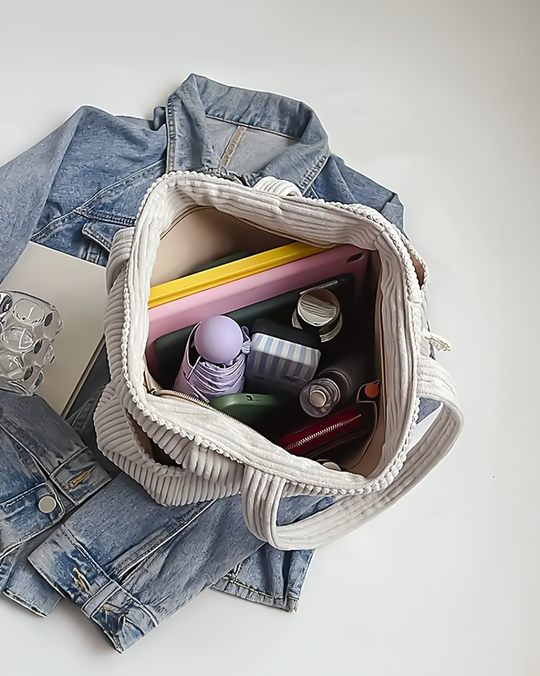Tilda – Bolso de mano con diseño de cordón