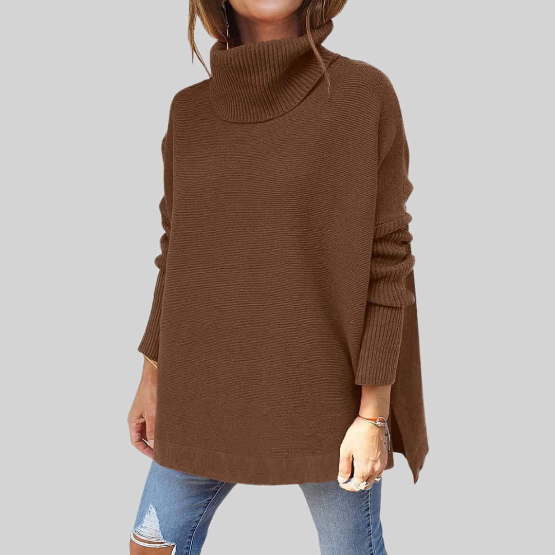 Suéter Oversize de Cuello Alto ANELISE I