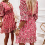 Sunna - Vestido Floral Elegante