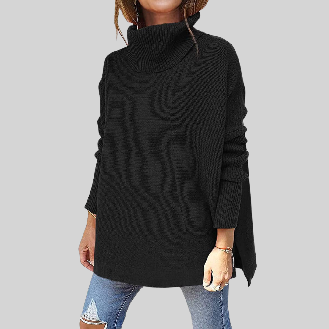 Suéter Oversize de Cuello Alto ANELISE I