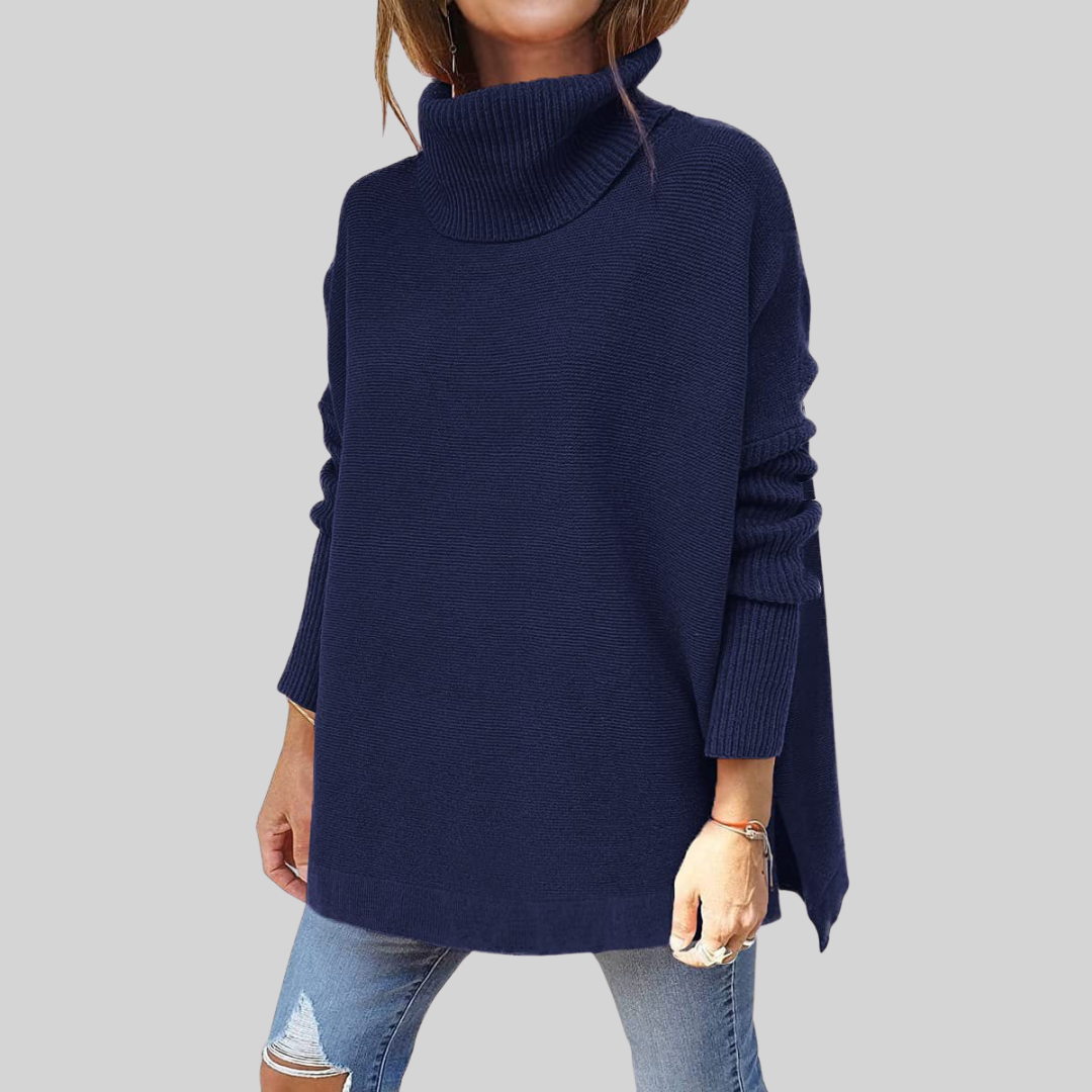 Suéter Oversize de Cuello Alto ANELISE I