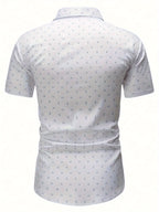 GIULIO | CAMISA VERANIEGA CON DISEÑO ESTAMPADO