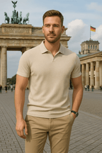 Agosto | Camiseta Polo Casual con Estructura