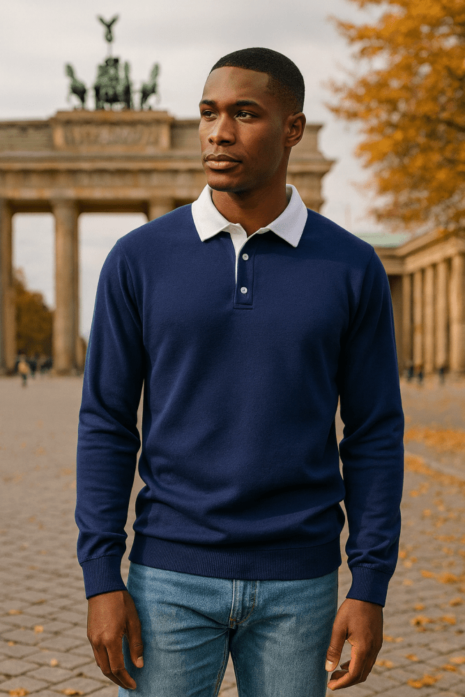 Raphael | Clásica Camiseta Polo de Rugby para Hombre