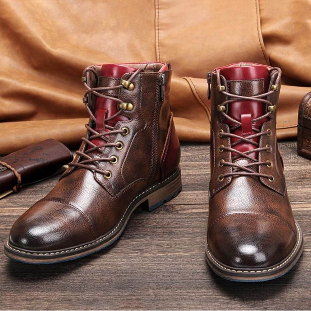 Eric | Botas Oxford de Cuero de Alta Calidad