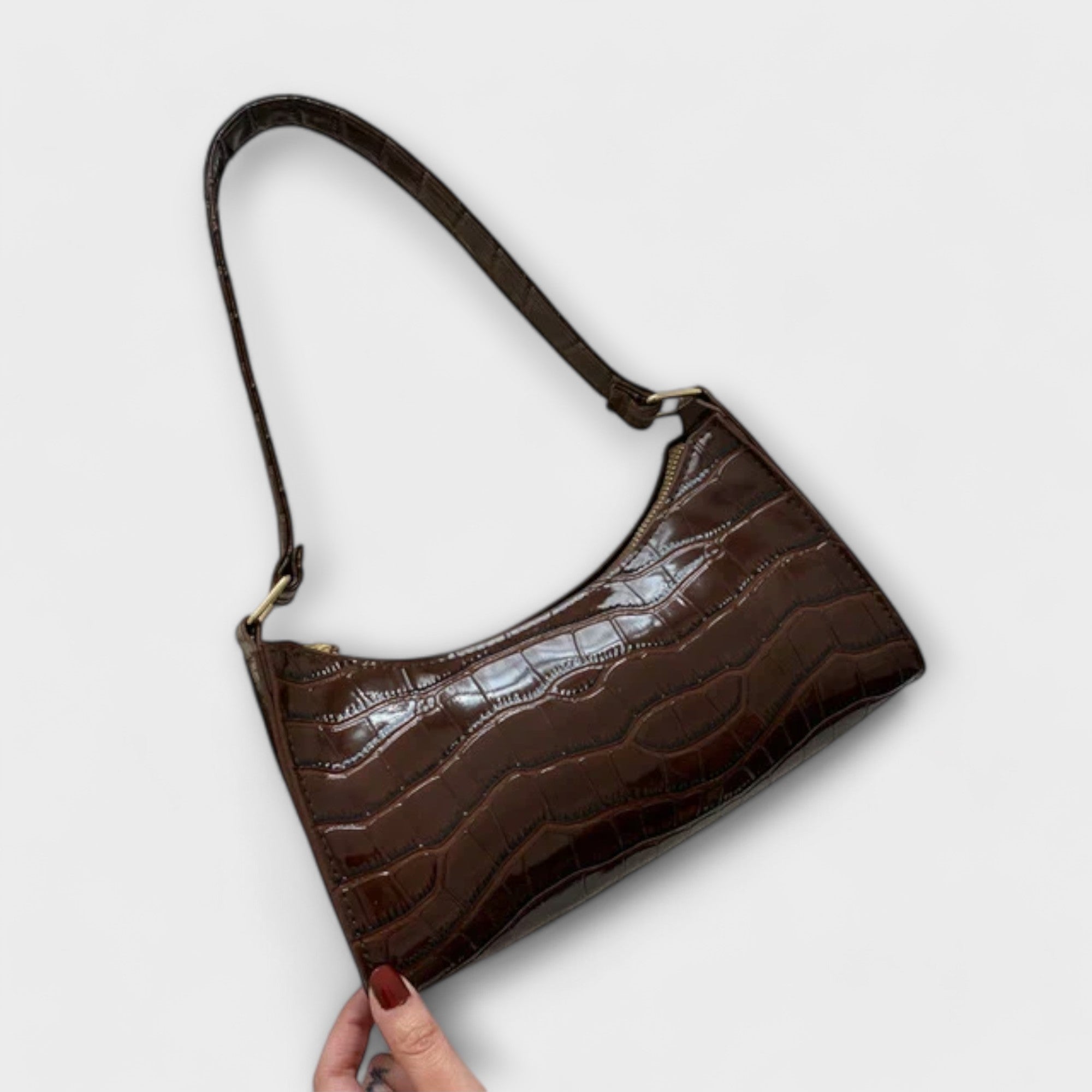 Olivia - Brillante Bolso de Cuero