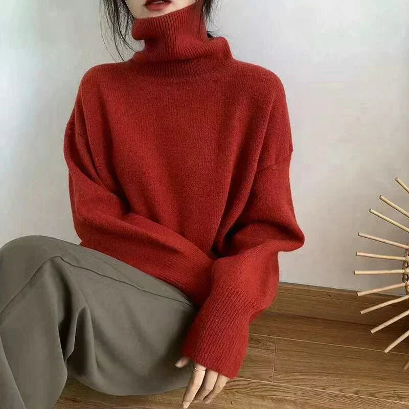 MIRA I Suéter de Cuello Alto Elegante
