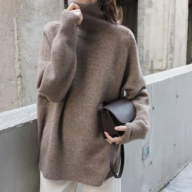 MIRA I Suéter de Cuello Alto Elegante