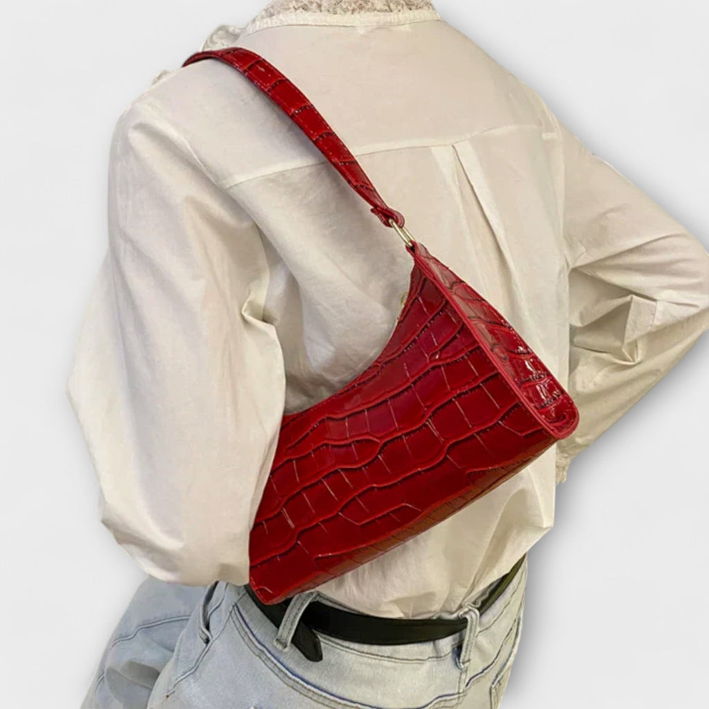 Olivia - Brillante Bolso de Cuero