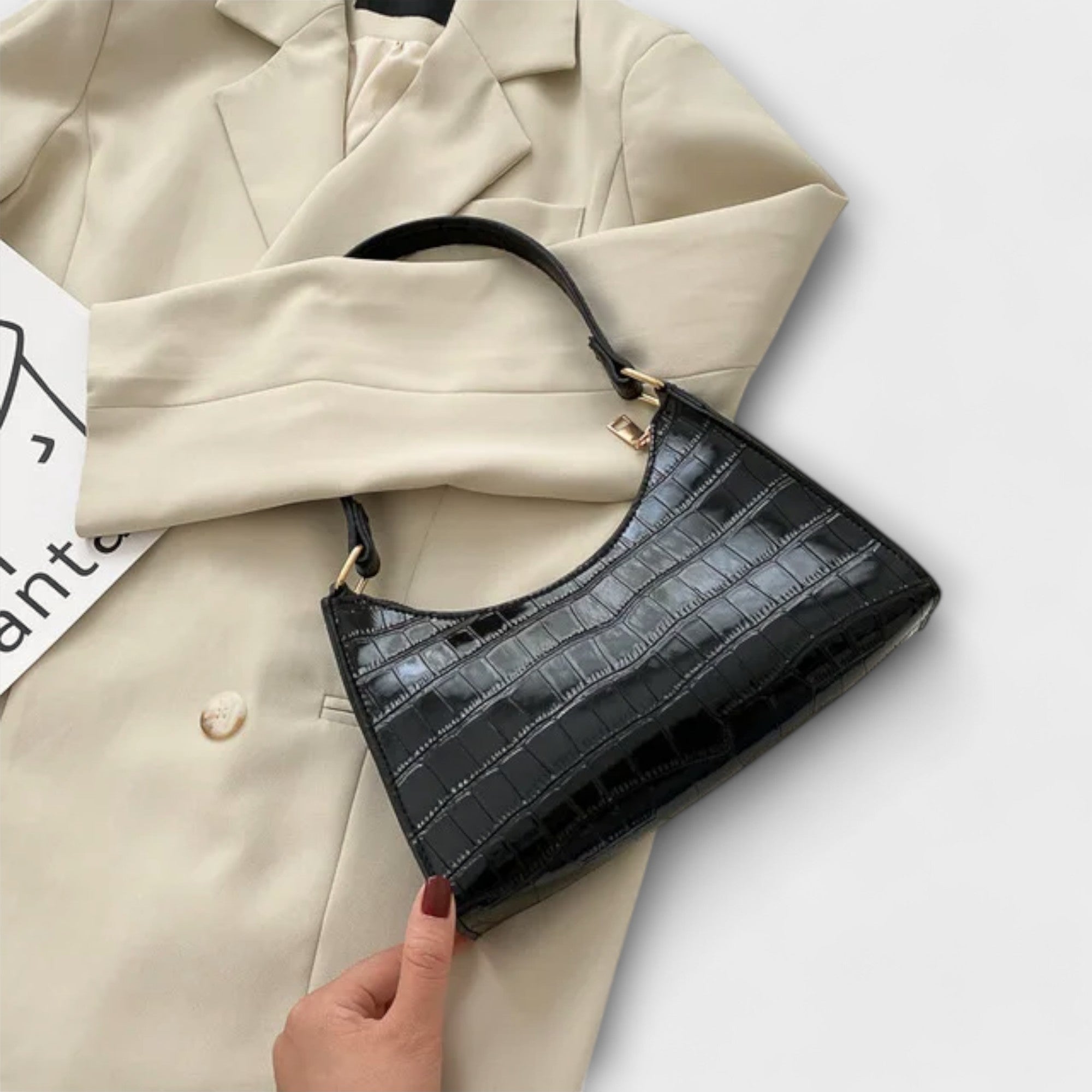 Olivia - Brillante Bolso de Cuero