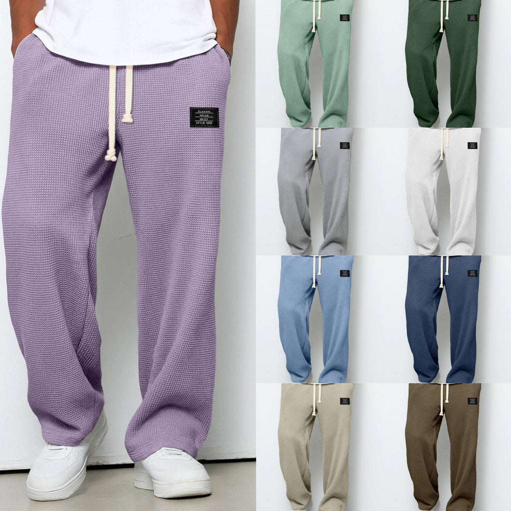 Samuel | Pantalones Amplios con Cintura Regulable