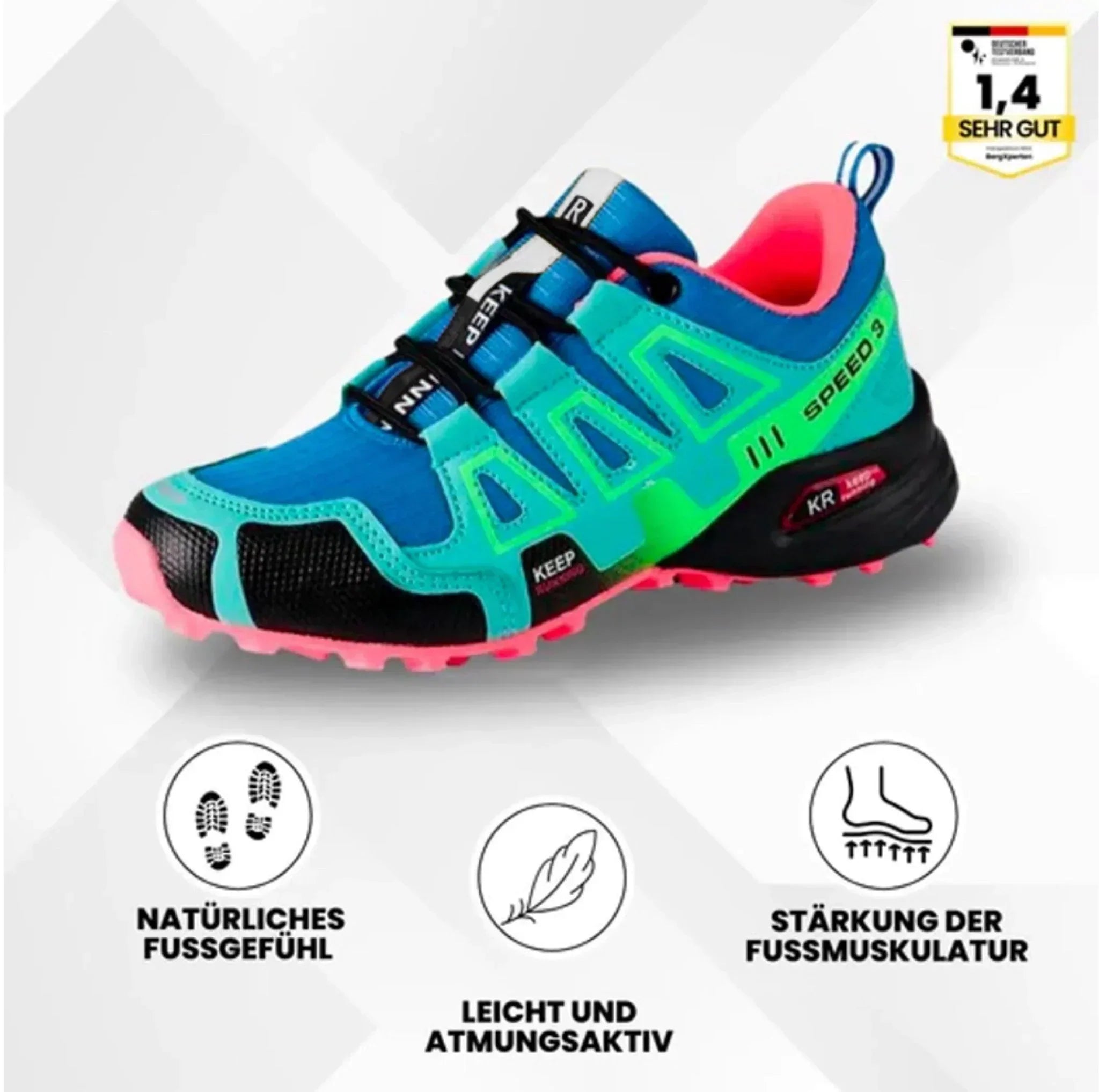 OrthoTrekking | Calzado Ergonómico para Trekking y Senderismo que Alivia el Dolor