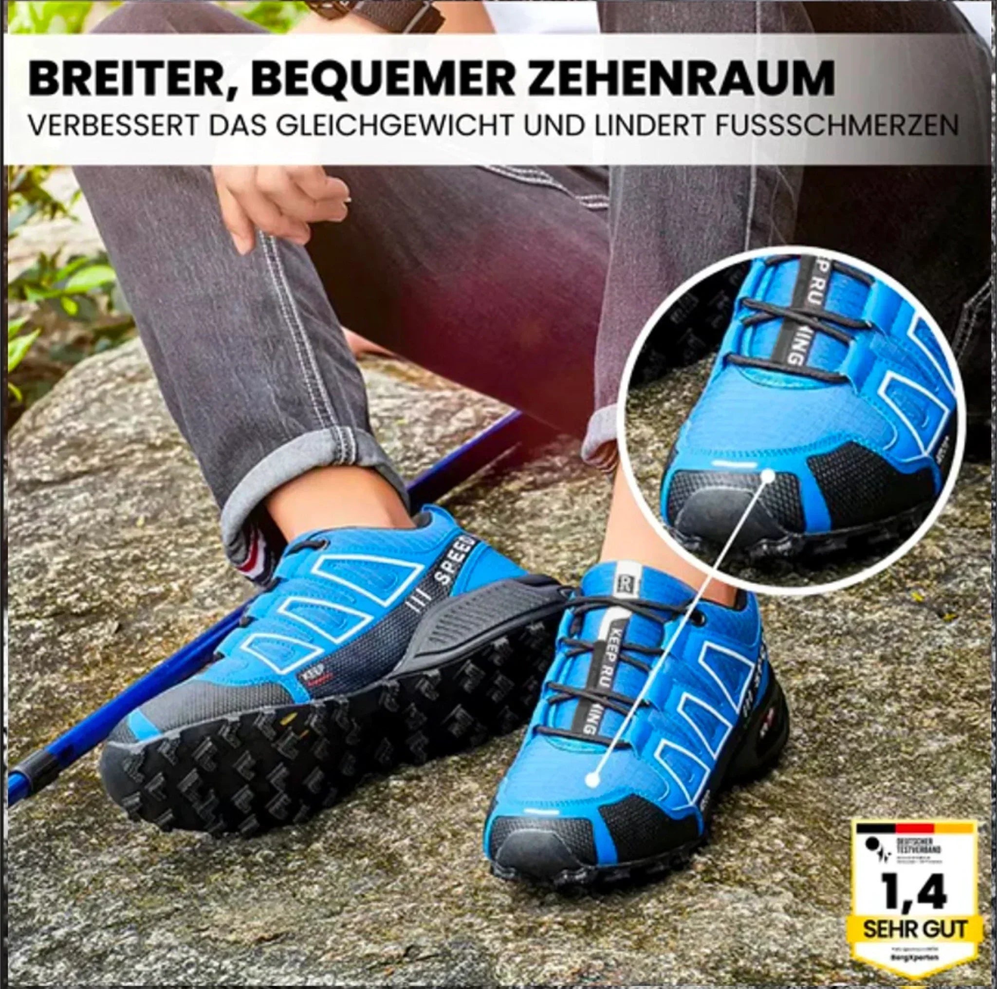 OrthoTrekking | Calzado Ergonómico para Trekking y Senderismo que Alivia el Dolor