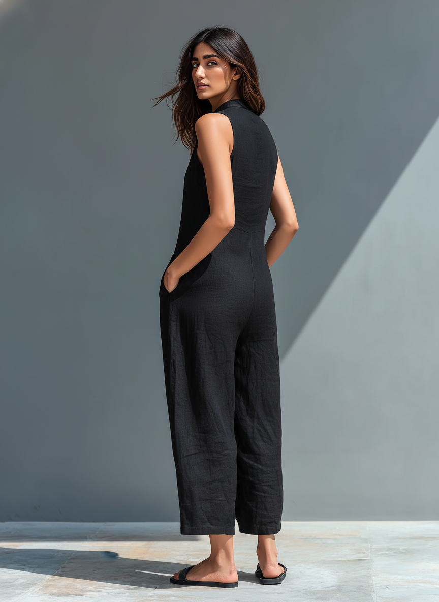 Lucinda | Elegante Mono Sin Mangas