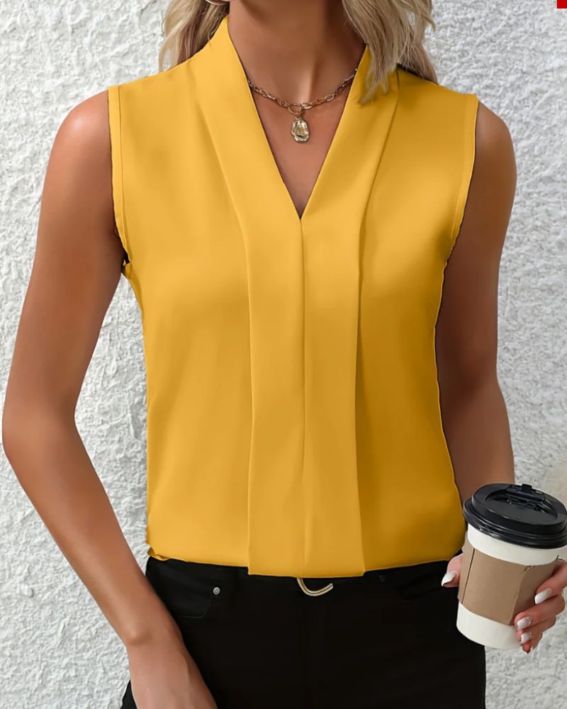 Nicole | Blusa amplia y cómoda con escote en V