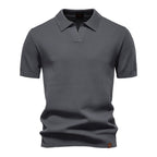 Agosto | Camiseta Polo Casual con Estructura