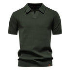 Agosto | Camiseta Polo Casual con Estructura