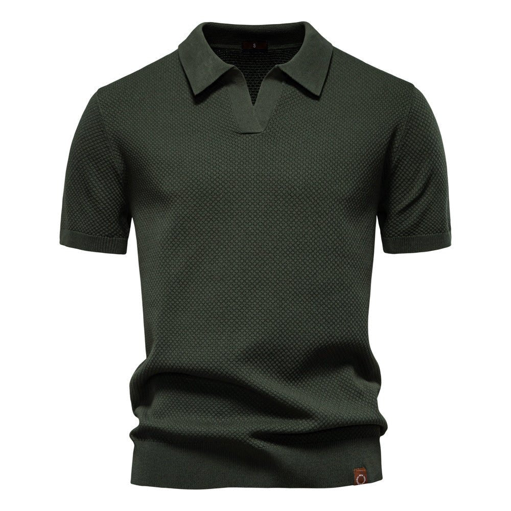 Agosto | Camiseta Polo Casual con Estructura