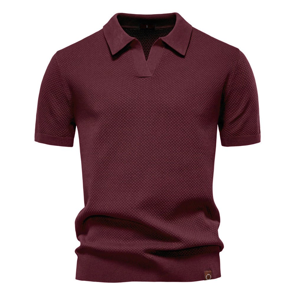 Agosto | Camiseta Polo Casual con Estructura