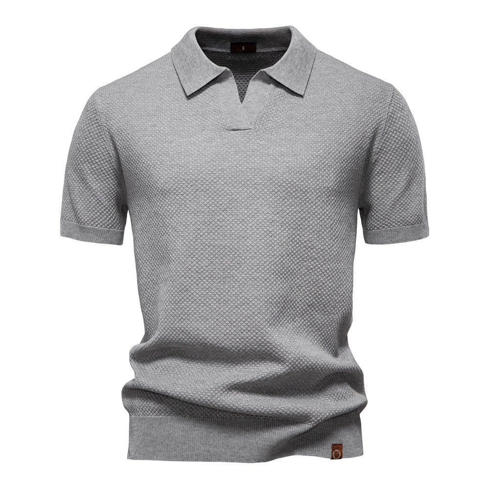 Agosto | Camiseta Polo Casual con Estructura
