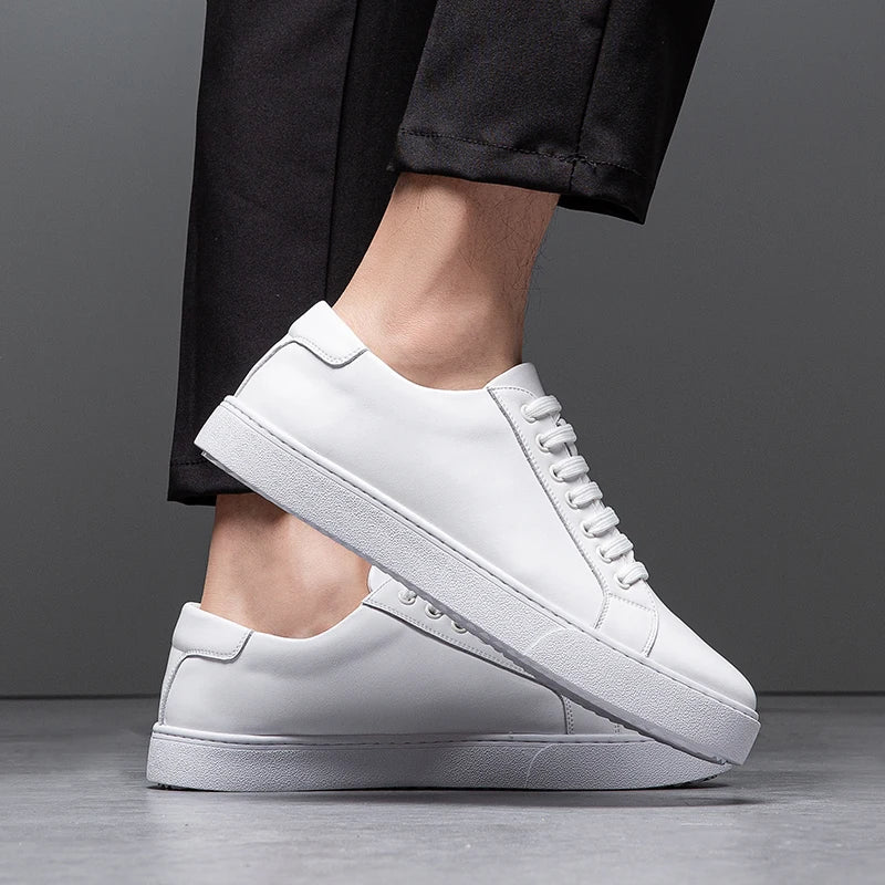 Enzo | Zapatillas de cuero para caballero