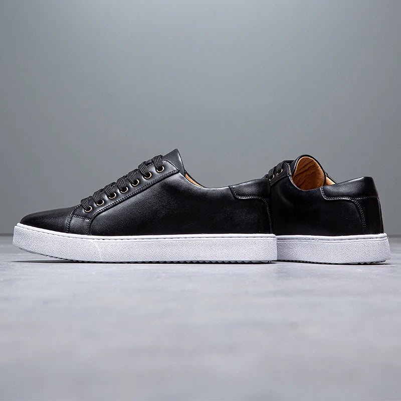 Enzo | Zapatillas de cuero para caballero