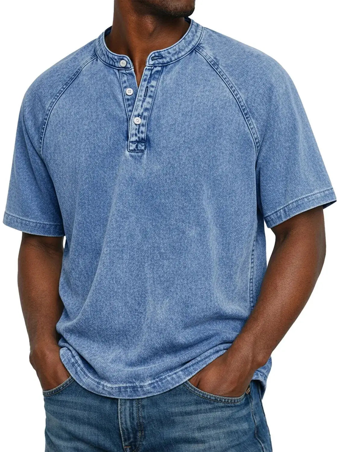 Lukas | Camisa vintage de botones para hombre