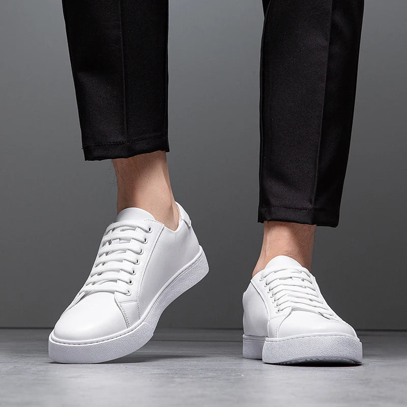 Enzo | Zapatillas de cuero para caballero