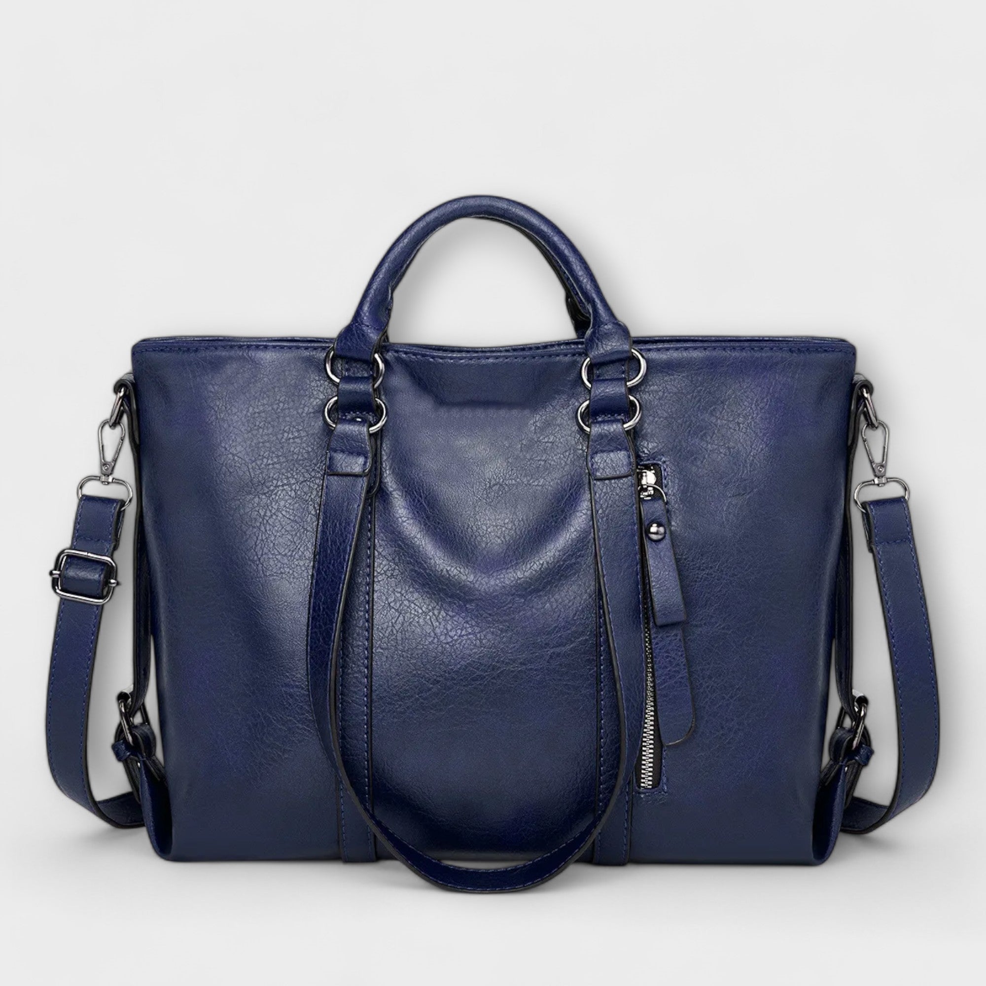 Olivia - Amplio bolso de cuero