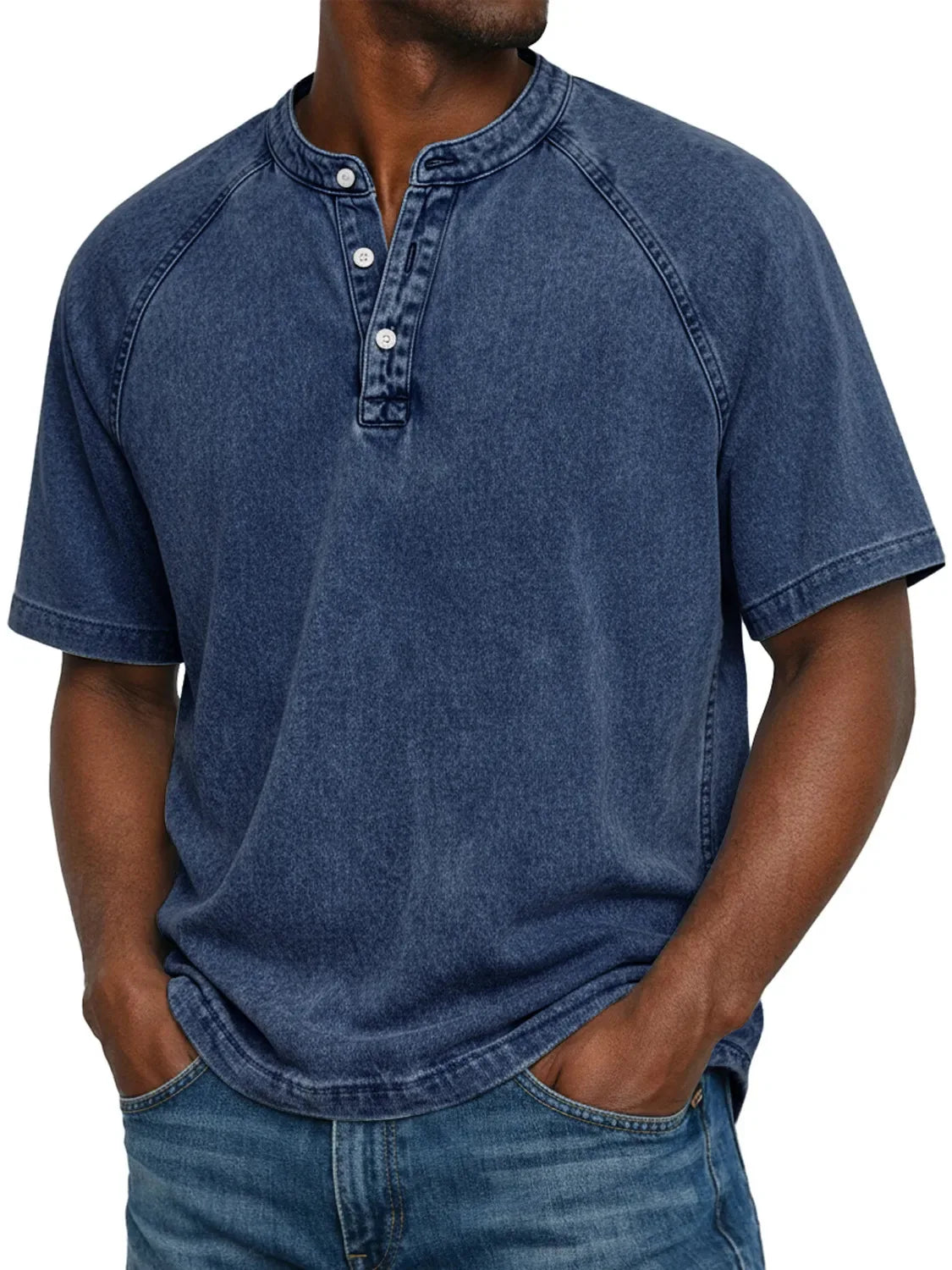 Lukas | Camisa vintage de botones para hombre