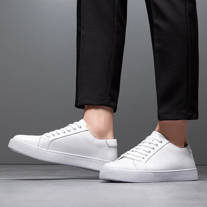 Enzo | Zapatillas de cuero para caballero