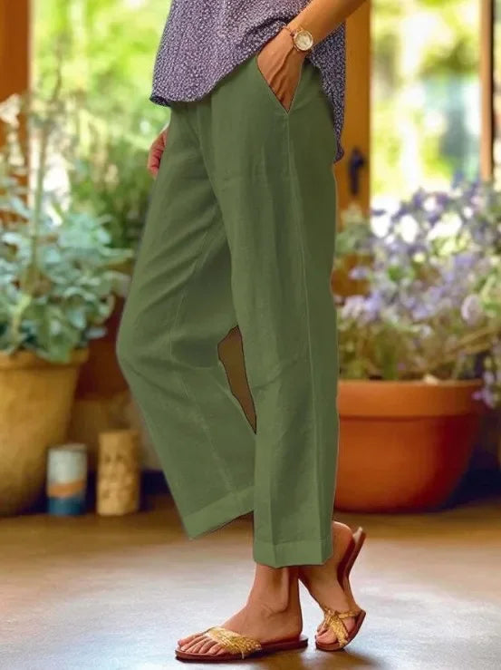 Elena - Coastal Breeze Trousers