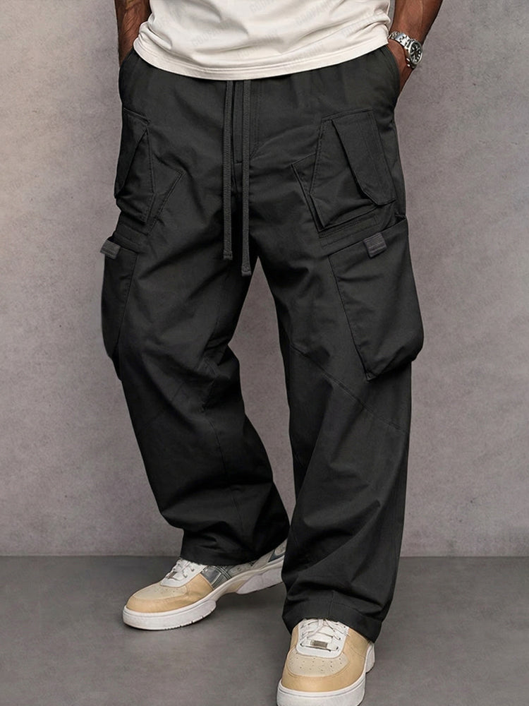 Leo - Utility Straight-Leg Cargo Pants